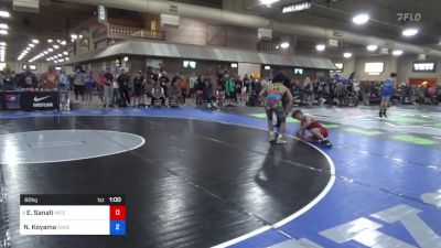 60 kg Rnd Of 32 - Evan Sanati, Integrity Wrestling Club vs Noah Koyama, Askeo International Mat Club