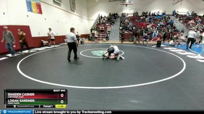 106 lbs Cons. Round 2 - Shaiden Casner, Cheyenne East vs Logan Gardner, Wind River