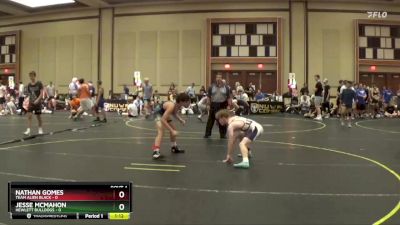 108 lbs Quarterfinals (8 Team) - Nathan Gomes, Team Alien Black vs Jesse McMahon, Hewlett Bulldogs