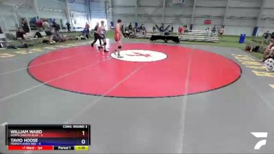 182 lbs 2nd Wrestleback (16 Team) - William Ward, North Dakota Blue vs Tavio Hoose, Pennsylvania Red