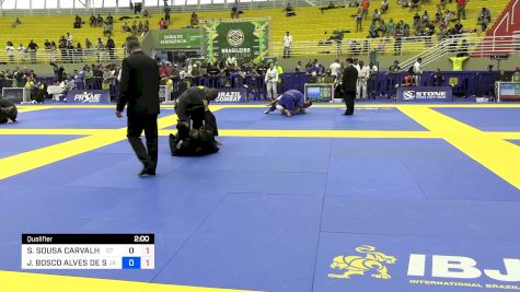 SOUSANDRADE SOUSA CARVALHO vs JOÃO BOSCO ALVES DE SOUZA 2024 Brasileiro Jiu-Jitsu IBJJF