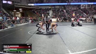 110 lbs Cons. Round 2 - Pace Plankenhorn, Garden City vs Xavier Gonzales, Garden City