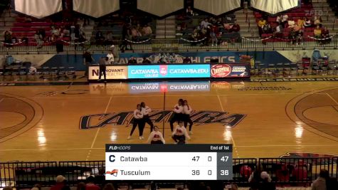 Replay: Tusculum vs Catawba | Feb 25 @ 4 PM