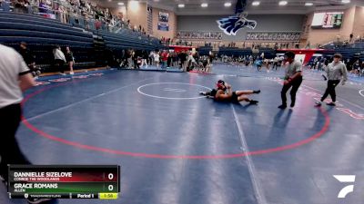 107 lbs Quarterfinal - Grace Romans, Allen vs Dannielle Sizelove, Conroe The Woodlands