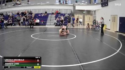 138 Boys Semifinal - Andrew Card, Evergreen Boys vs Lincoln Archibald, Matheson Boys