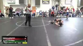 76 lbs Finals (2 Team) - Elijah Castañón, POWA vs Rocco Lombardo, PA Alliance Red