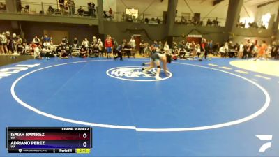 165 lbs Champ. Round 2 - Isaiah Ramirez, WA vs Adriano Perez, WA