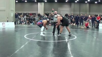 285 lbs Round 1 (4 Team) - Rick Weaver, Liberty vs Brett Boudreau, Grand Valley State WC