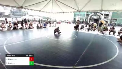 54 lbs Round Of 16 - Jaren Mann, Rbwc vs Terry Eum, Legacy Wrestling Club