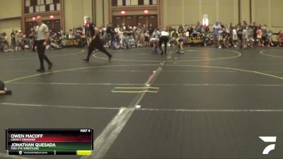 70 lbs Quarterfinal - Jonathan Quesada, Fish Eye Wrestling vs Owen Macoff, Legacy Dragons