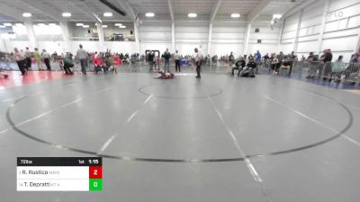 72 lbs Round Of 16 - Rocco Rustico, Mayo Quanchi WC vs Thomas Depratti, KT Kidz