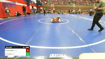 126 lbs Rr Rnd 4 - BROOKLYNN CHURCH, Team Tulsa Wrestling Club vs Carissa Prock, Vian Wrestling Club