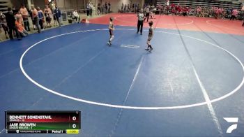 60 lbs Quarterfinals (8 Team) - Bennett Sonenstahl, Staples vs Jase Browen, LPGE/B Wolves