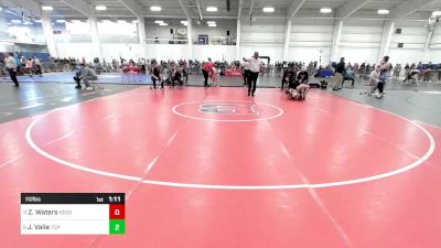 112 lbs Round Of 16 - Zachariah Waters, Keene NH vs Javien Valle, Top Flight Wrestling Academy