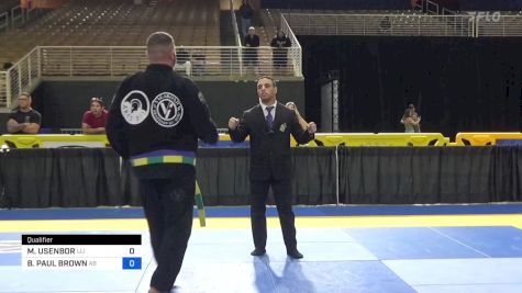 MAURICE USENBOR vs BENJAMIN PAUL BROWN 2024 Pan Jiu Jitsu IBJJF Championship