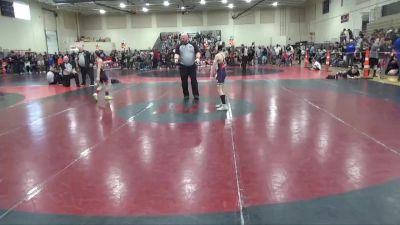 70 lbs Champ. Round 1 - Lennox Gilbert, Centennial Youth Wrestling vs Maddox Boogerd, Flat Earth