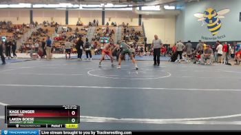 141 lbs Semifinal - Kage Lenger, Augustana vs Laken Boese, University Of Mary