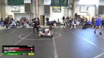 130 lbs Round 4 (8 Team) - Max Firestine, POWA vs Izaac Robertucci, Warhawks Red