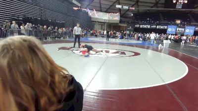 102 lbs Cons. Round 3 - Isaiah Jarrett, Auburn A-Team vs Julian Jaimez, Prosser Wrestling Academy