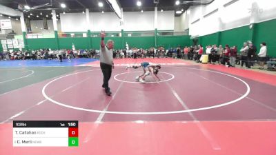 102 lbs Round Of 32 - Tyler Callahan, Rocky Point vs Cooper Merli, Newburgh