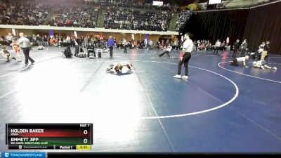 77 lbs Cons. Round 4 - Holden Baker, Iowa vs Emmett Jipp, Big Game Wrestling Club