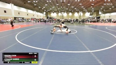 138C Champ. Round 1 - K`Shaun Harris, PIEDMONT vs Mason Cook, Westmoore