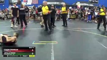65 lbs Round 4 (6 Team) - Tyson Franklin, Olympia vs Apollo Rock, Missouri Gold