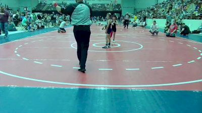 64 lbs Final - Maisyn Lott, Bison Takedown Wrestling Club vs Barrett Abney, Woodstock Wrestling Club