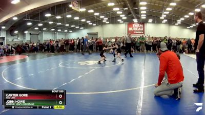 49 lbs Cons. Round 1 - Carter Gore, Red Lion vs John Howe, Lebanon Youth Wrestling