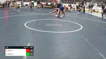 125 lbs Round 2 (6 Team) - Kade Kluce, Flint Tropics vs Austin Garcia, Southwest Impact