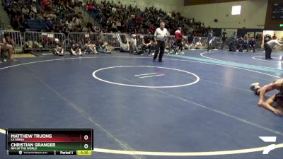 132 lbs Cons. Round 2 - Matthew Truong, La Serna vs Christian Granger, Rim Of The World