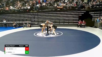 Champ. Round 1 - Zac Jones, West Jordan vs Luke Hafen, Lone Peak