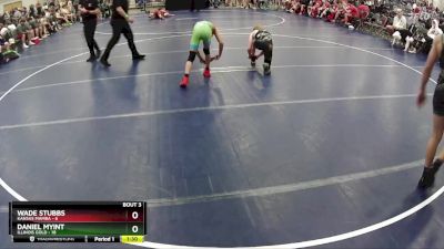 110 lbs Quarterfinals (8 Team) - Wade Stubbs, Kansas Mamba vs Daniel Myint, Illinois Gold