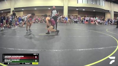 117 lbs Cons. Semi - Jayden Mondragon, Newport Wrestling Club vs Edgar Vasquez, Unattached