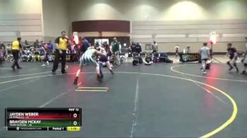 125 lbs Round 1 (4 Team) - Jayden Weber, MI Pitbulls vs Brayden McKay, Team Gotcha