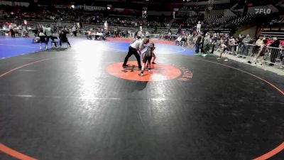 90 lbs Quarterfinal - Michael Valiyev, Rhino Wrestling vs Massimo Perentin, Clark