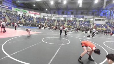 130 lbs Round Of 32 - Brayden Garcia, Windsor Middle School vs Michael Banuelos, Steel City Reloaded