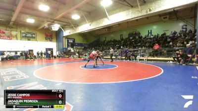 132 lbs Cons. Round 3 - Jaoaquin Pedroza, Costa Mesa vs Jesse Campos, Bell Gardens