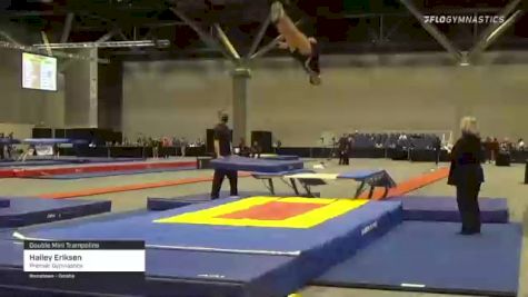 Hailey Eriksen - Double Mini Trampoline, Premier Gymnastics - 2021 USA Gymnastics Championships