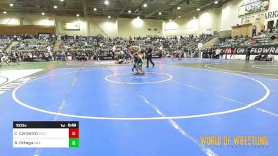 160 lbs Consi Of 8 #1 - Cesar Camacho, GOLDRUSH Academy vs Anthony Ortega, Swamp Monsters