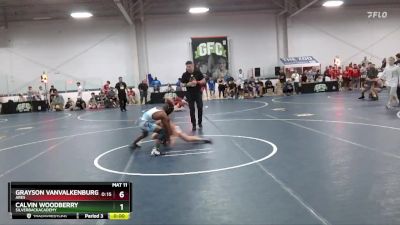 85 lbs Cons. Semi - Dakota Harmer, Lakewood WC vs Isaiah Ruffin, Burnett Trained Wrestling