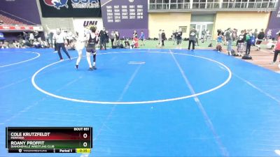 126 lbs Cons. Round 7 - Cole Krutzfeldt, Montana vs Roany Proffit, Diamondville Wrestling Club