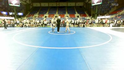 126 lbs Cons 64 #2 - Anastacio Martinez, New Mexico vs Ethan Aird, Wisconsin