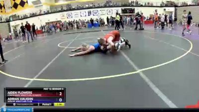 125 lbs Champ. Round 1 - Aiden Flowers, Contenders Wrestling Academy vs Adrian Haughn, Apache Wrestling Club