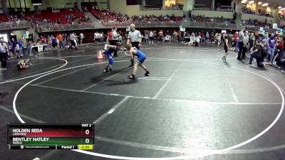 75 lbs Cons. Round 3 - Bentley Hatley, Pierce vs Holden Seda, Lakeview