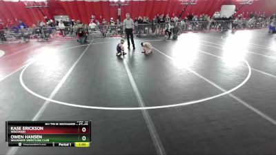 47-49 lbs Round 1 - Owen Hansen, Waunakee Wrestling Club vs Kase Erickson, Wisconsin