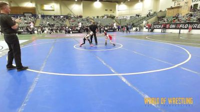 50 lbs 3rd Place - Mazie Johnson, Oakdale vs Georgia Reed, Legacy Elite Wrestling Club