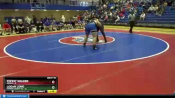 285 lbs 2nd Wrestleback (8 Team) - Tommy Walker, Vidalia vs Logan Long, Fannin County HS