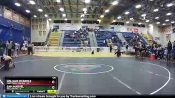 126 lbs Quarterfinals (8 Team) - William McArdle, Fort Pierce Central vs Sam Marvel, Wellington