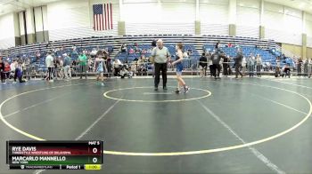 82 lbs Quarterfinal - Marcarlo Mannello, New York vs Rye Davis, Threestyle Wrestling Of Oklahoma
